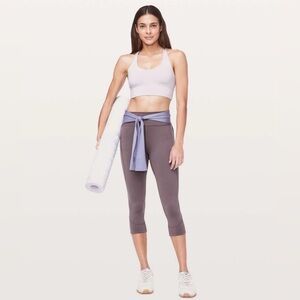 Lululemon In Movement Crop 19” Everlux High Rise Warm Mauve | Size 6